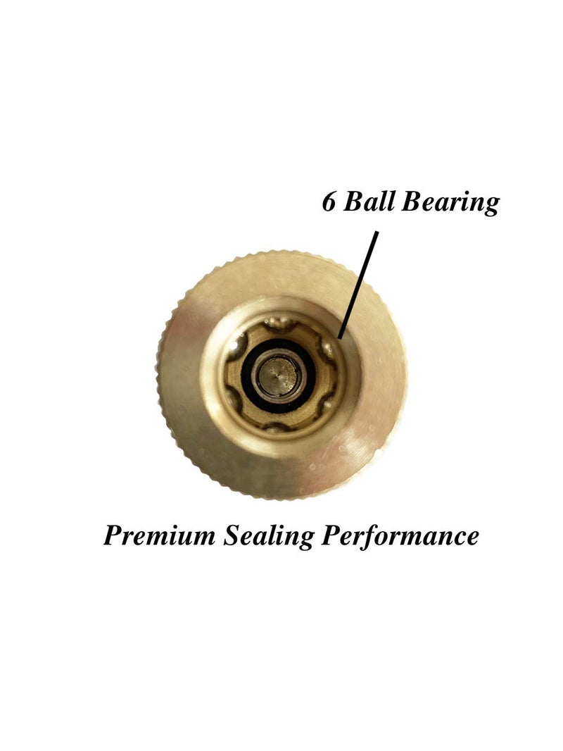 SANFU 1/4-Inch Brass Female Industrial Coupler  Air Hose Fittings 1/4-Inch Female Threads Quick Connector Air Coupler with Storage Case  10-Pack - Image 4